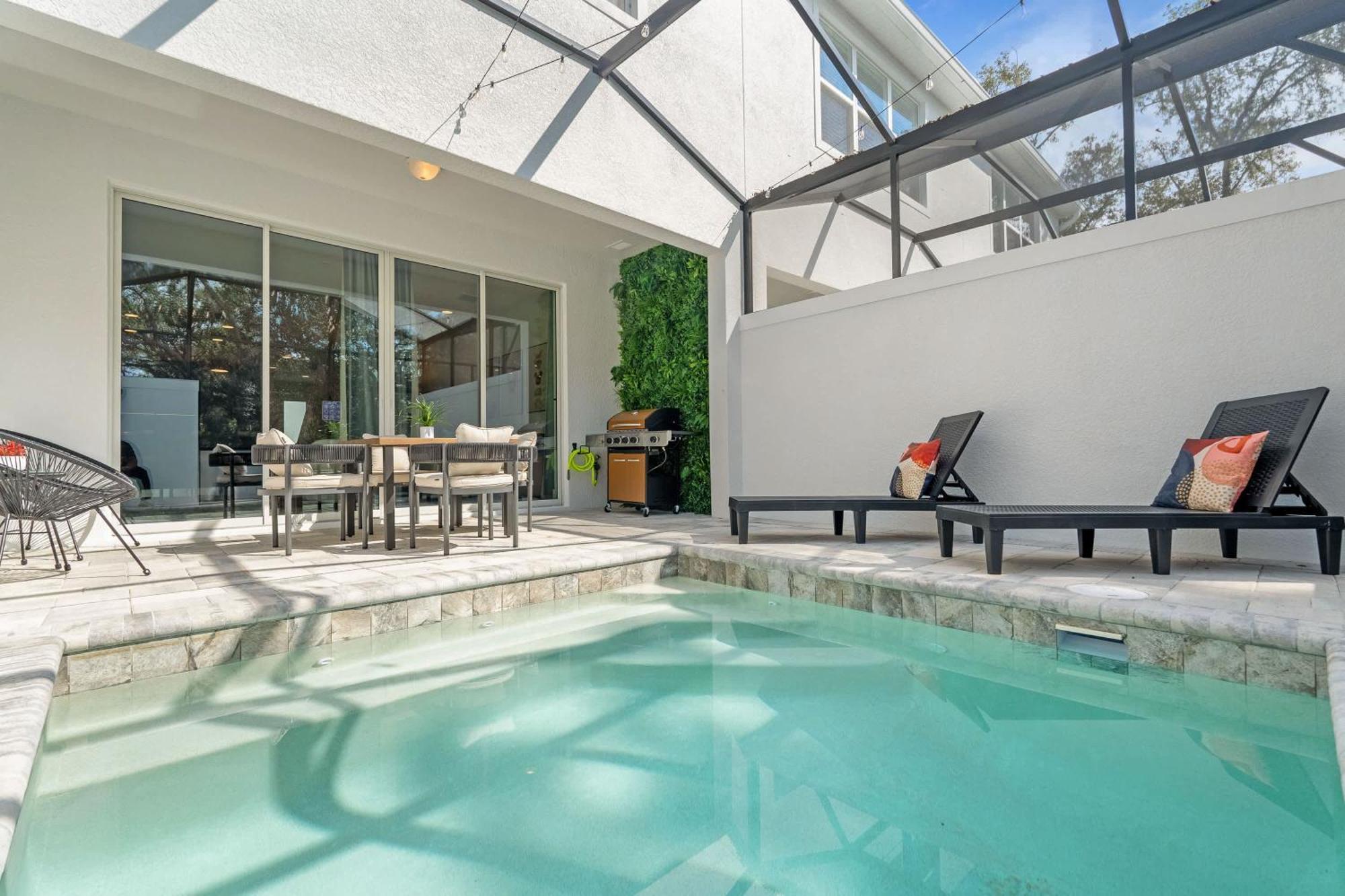 Upstay - Modern Family Townhouse W Private Pool Orlando Exteriér fotografie
